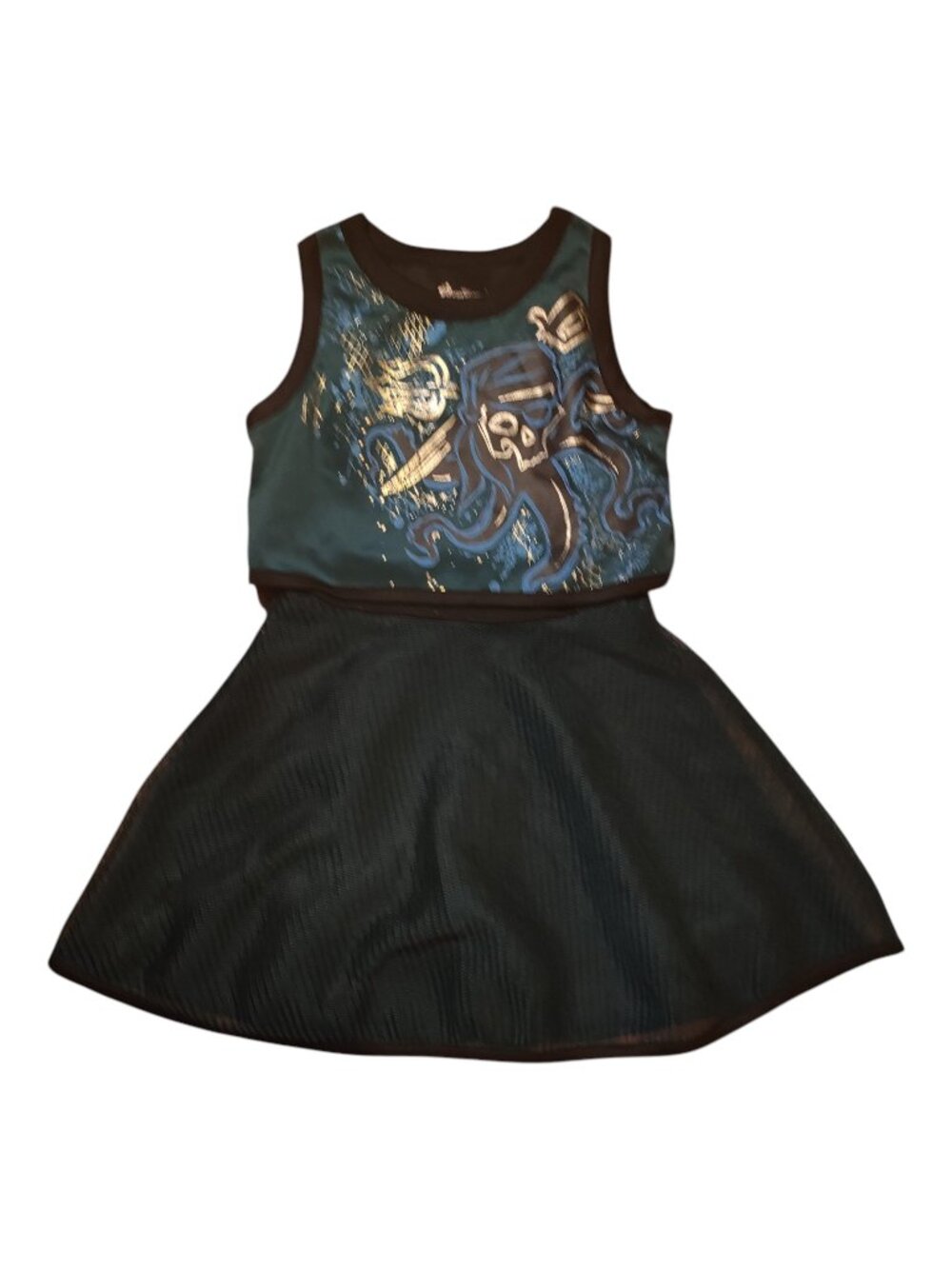 Disney Descendants 3 Uma Dress Up Costume Child Size Large 10-12
